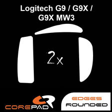 Corepad Skatez Logitech G9 G9X MW3 Ricambio Piedini Mouse Teflon Hyperglides