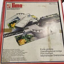 LIMA Ponte Girevole-rotaie E Ponte Levatoio..con Scatole.. Pezzi Ricambio