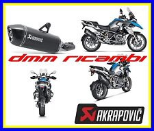 Terminale AKRAPOVIC BMW R 1200 GS / ADVENTURE 2015 2016 Titanio Nero omologato