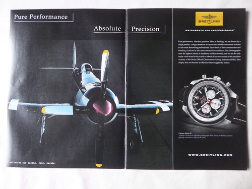2008 pub montre breitling - pub,