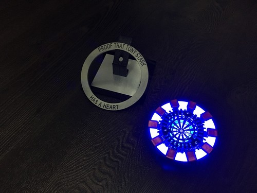 Arc reactor wearable iron man - arc,