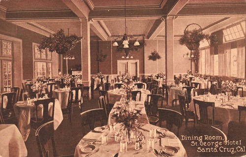 Interno sala pranzo santa - sala, da