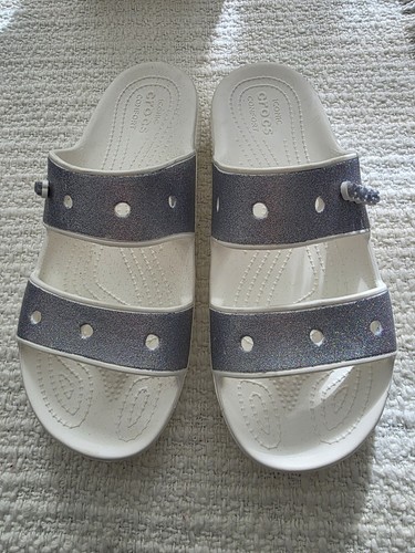 Crocs sandali classici glitter
