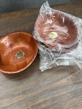 Set ciotole vintage legno - set,