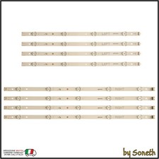 KIT 8 BARRE LED PER LG