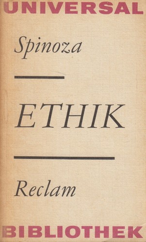 Buch ethik spinoza baruch - buch:,
