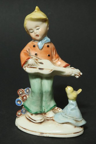 Vecchia figura porcellana - vecchia,