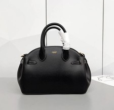 Borsa a tracolla CU066 COACH nera impero 26 borsa in pelle outlet nuova con etichette