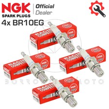CANDELE SET x4 NGK RACING PUNTA DI PLATINO BR10EG POLARIS 600 IQ TOURING EURO