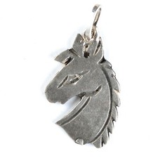 Vintage Charm Ciondolo in argento: Animali CAVALLO - Animals HORSE