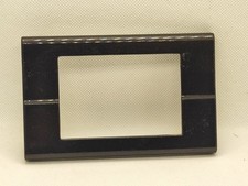 Placca 1213 in Metallo Nero Antracite Molveno Project Legrand. Usato