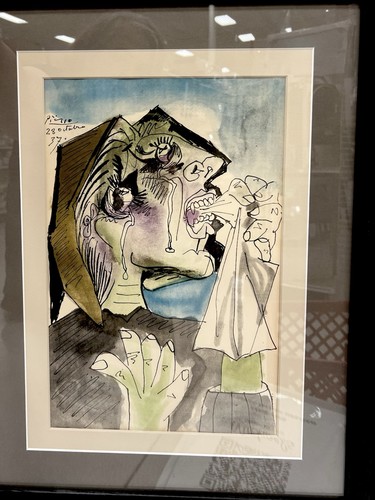 Pablo picasso 1937 femme - la,