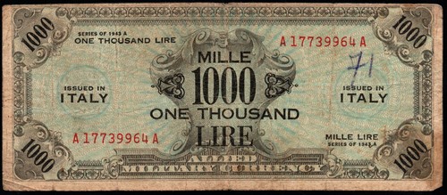Italia 1943 allied - 1943, military