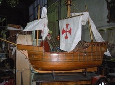 BARCA VELIERO SANTA MARIA DA COLLEZIONE LUNGO 3 METRI