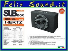 Hertz dbx subwoofer - hertz, 25.3