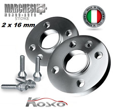 COPPIA DISTANZIALI RUOTE 16 mm. SMART FORTWO ELECTRIC DRIVE 4 FORI  2014-> 