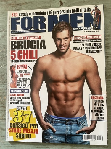 Italy magazine for men ottobre - for,