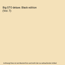 Big GTO deluxe. Black edition