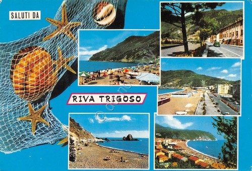 Cartolina riva trigoso - riva,