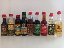 Liquori Mignon Lotto 9 Bottigliette Miste Vintage Da Collezione