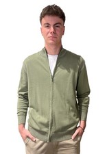 Giacca Zip Uomo Maglia 100%