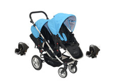 Passeggino trio doppio - passeggino,