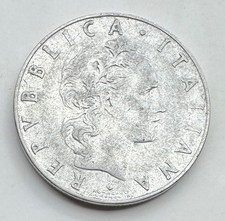 1956 R Italy 50 Lire Coin -