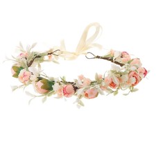  Corona di fiori da sposa con