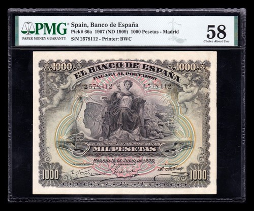 España spain 1000 pesetas - 1000,