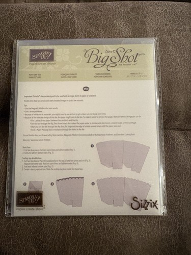 Stampin popcorn box - stampin',