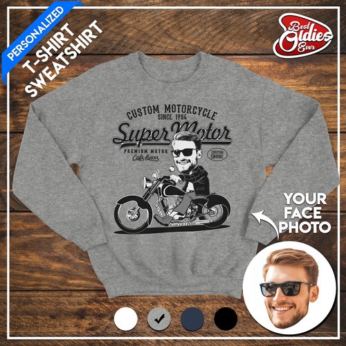 Felpa moto unisex - felpa,