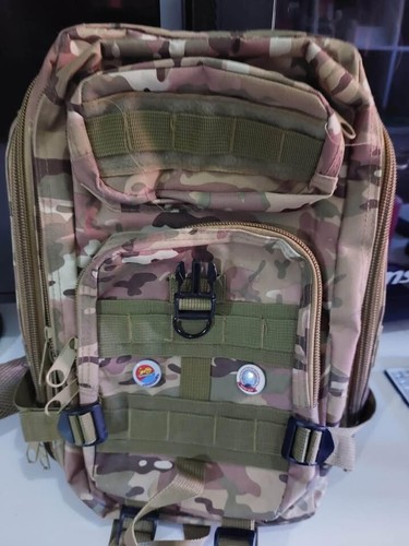 Zaino vegetato militare - zaino,