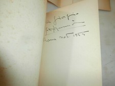Rarissimo libro poesia Carmi romani Zannerio 1955 prima edizione Dedica Autore
