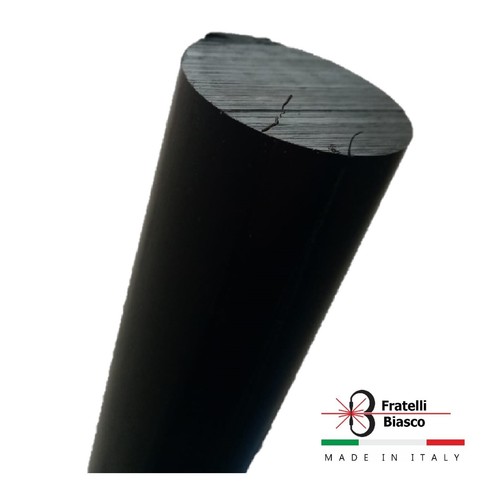 Barra pvc tonda - barra, nera