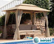 MEGA GAZEBO CON LETTO