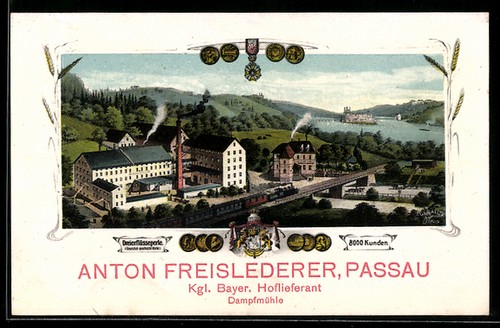 Cartolina passau mulino - cartolina,