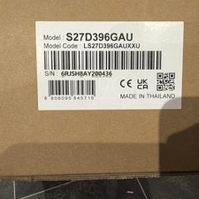 Samsung 27" monitor curvo