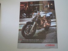 advertising Pubblicità 2004 MOTO YAMAHA FZ6 600