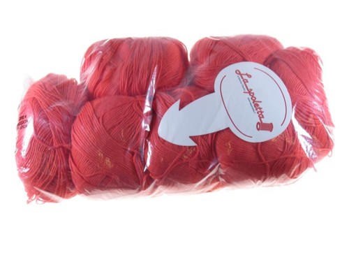 Gomitoli 100 cotone arancione - 100%,