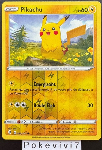 Carte pokemon pikachu - pokemon,