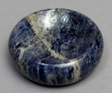 PRL) POSACENERE PORTACENERE MARMO PIETRA PREZIOSA SODALITE CENDRIER ASH-TRAY   