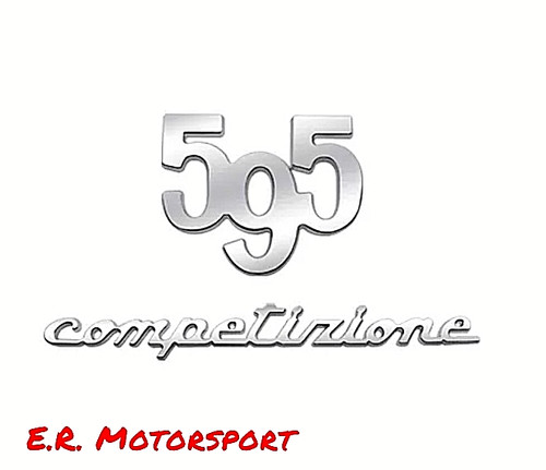 595 competizione stemma abarth - 595,