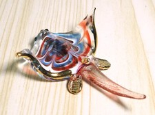 Blue Maroon Stingray figurine