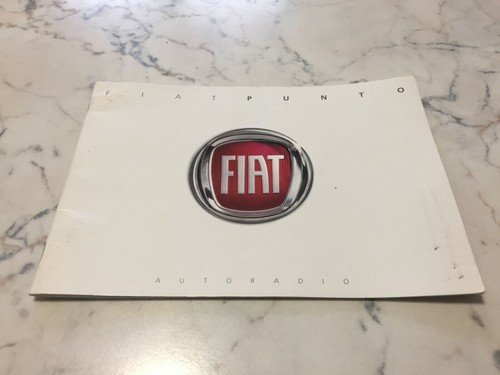 Fiat punto manuale libretto - manuale,