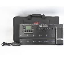 Line 6 POD HD500X Processore da pavimento multieffetto per chitarra con alimentatore e custodia