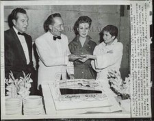 Foto stampa 1955 attori