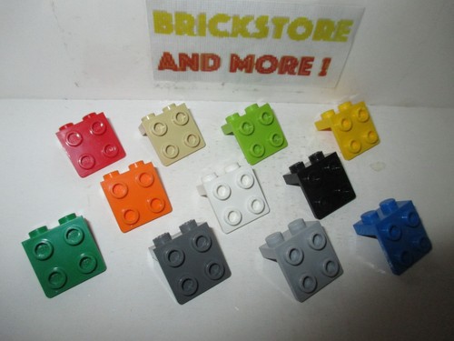 Lego plate plaque - 1x2, 2x2