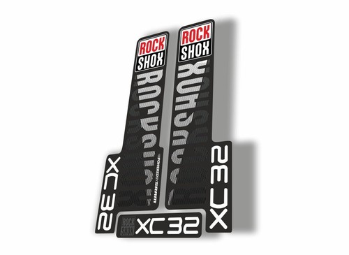 Adesivo rock shox xc32 2018 - adesivo,
