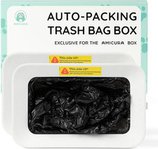 Cura3 Lettiera Gatto Autopulente Ricariche Sacchetti Biodegradabili Autosigillan