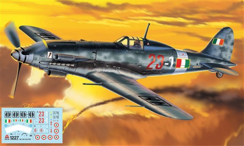 Italeri kit aereo mc205 - kit,